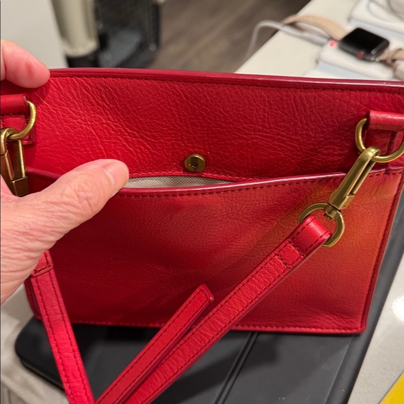 Fossil Red Crossbody Bag - Picture 3 of 6